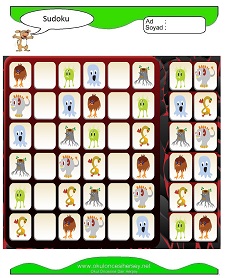 Sudoku Çocuk Bulmacaları